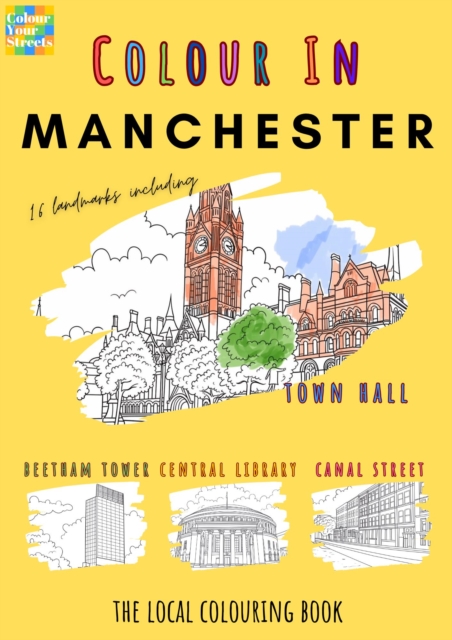 Manchester Colouring Book (A4) - 