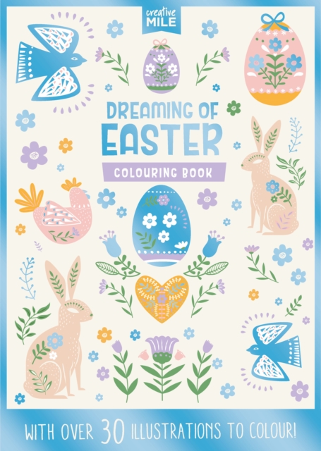 Coperta cărții 'Dreaming of Easter Colouring Book -'