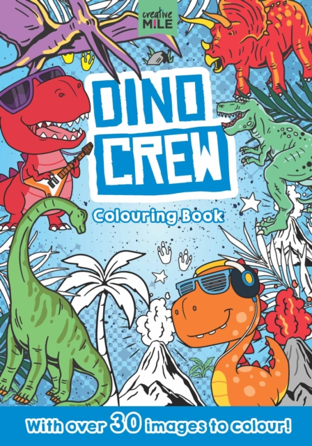 Dino Crew Colouring Book - 