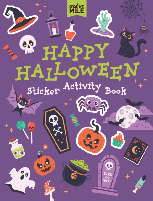 Happy Halloween Sticker Activity Book -