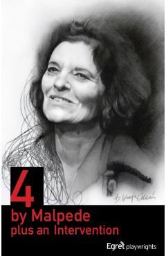 Coperta cărții '4 by Malpede plus an Intervention - Karen Malpede'