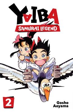 Coperta cărții 'Yaiba: Samurai Legend, Vol. 2 - Gosho Aoyama'