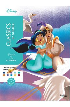 Coperta cărții 'Mystery Colouring - Classics by Number - Aurelia Bertrand'