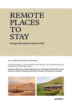 Coperta cărții 'Remote Places to Stay Vol. 2 -'