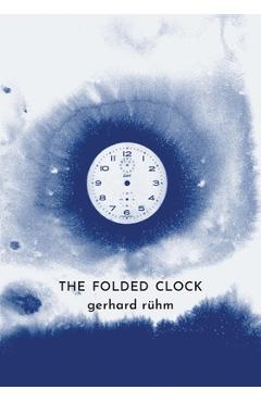 Coperta cărții 'folded clock - Gerhard Ruhm'