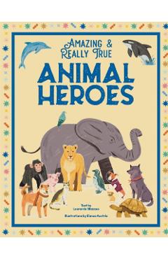 Coperta cărții 'Animal Heroes -'