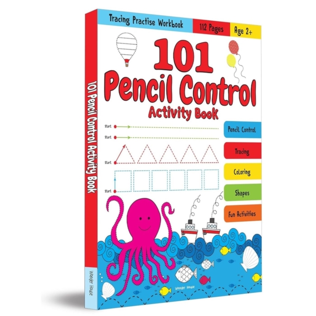 101 Pencil Control Activity Book for Kids Tracing Practise Book Age 2+ - 