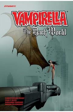 Coperta cărții 'Vampirella: The Dark World Vol. 1 - Christopher Priest'