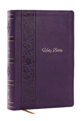NKJV Bible: Personal Size Giant Print, Purple Leathersoft, Holy Bible, Red Letter, Comfort Print: New King James Version -