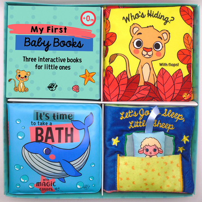 My First Baby Books: Three Interactive Books for the Little Ones Volume 4 - Alicia Teba