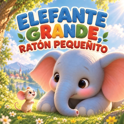 Coperta cărții 'Elefante Grande, Ratón Pequeñito: An English-Spanish Bilingual Rhyming Picture Storybook for Little Readers - Charlotte'