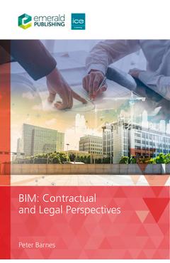 Coperta cărții 'Bim Contractual and Legal Perspectives - Peter Barnes'