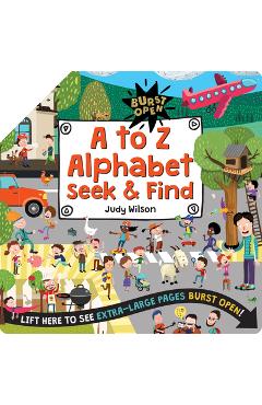 Poza produsului A to Z Alphabet Seek & Find - Judy Wilson