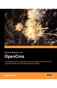 Coperta cărții 'Building Websites with Opencms - Matt Butcher'