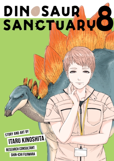 Coperta cărții 'Dinosaur Sanctuary Vol. 8 - Itaru Kinoshita'