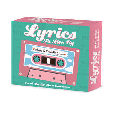 Lyrics to Live by 2026 5.4 X 6.2 Box Calendar - 