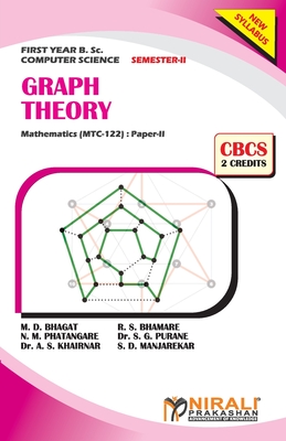Coperta cărții 'GRAPH THEORY [2 Credits] - M. D. Bhagat'