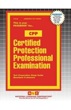 Coperta cărții 'Certified Protection Professional Examination (CPP) -'