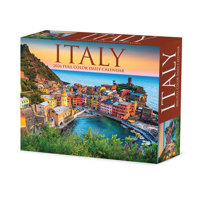 Italy 2026 5.4 X 6.2 Box Calendar - 
