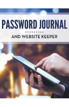Coperta cărții 'Password Journal and Website Keeper -'