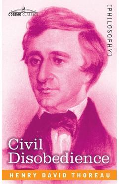 Coperta cărții 'Civil Disobedience - Henry David Thoreau'