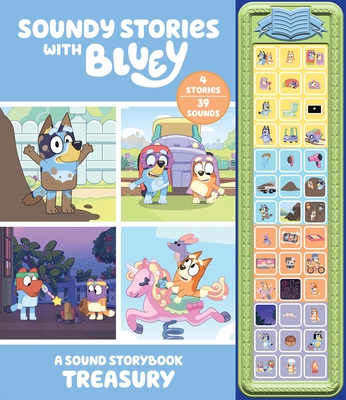 Bluey: Soundy Stories with Bluey a Sound Storybook Treasury [With Battery] - 