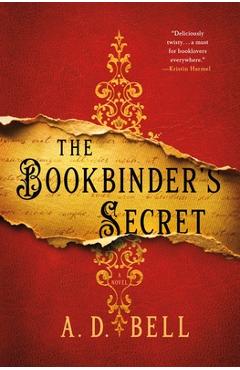 Coperta cărții 'The Bookbinder's Secret - A. D. Bell'