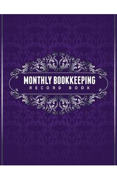 Poza produsului Monthly Bookkeeping Record Book - 