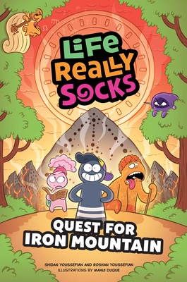 Coperta cărții 'Life Really Socks (Volume 2): Quest for Iron Mountain Volume 2 - Shidan Youssefian'