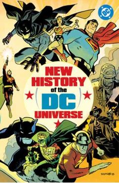 Coperta cărții 'New History of the DC Universe - Mark Waid'