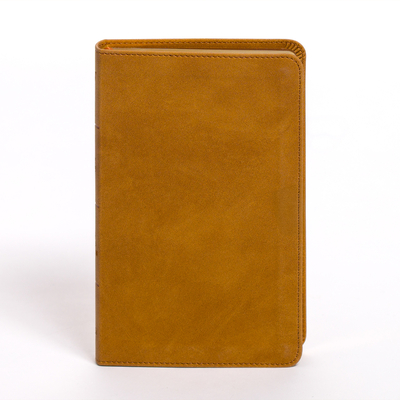 KJV Personal Size Bible, Camel Suedesoft Leathertouch -
