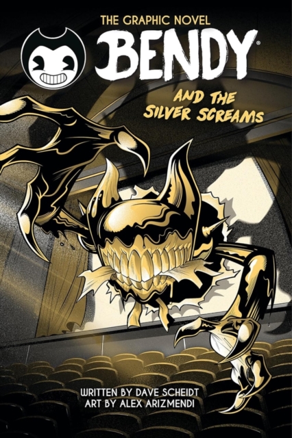 Coperta cărții 'Bendy and the Silver Screams (Bendy Original Graphic Novel) - Dave Scheidt'