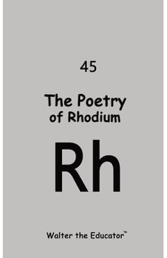 Coperta cărții 'The Poetry of Rhodium -'