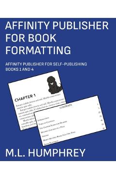 Coperta cărții 'Affinity Publisher for Book Formatting - M. L. Humphrey'