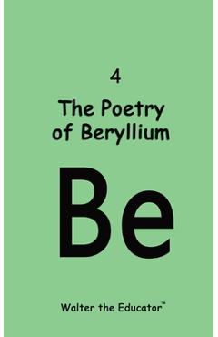 Coperta cărții 'The Poetry of Beryllium -'
