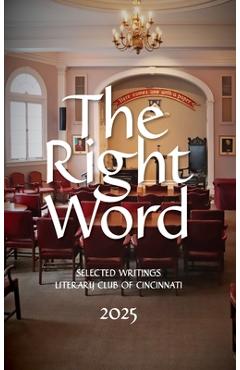 Coperta cărții 'The Right Word -'