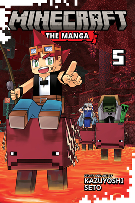 Coperta cărții 'Minecraft: The Manga, Vol. 5 - Kazuyoshi Seto'