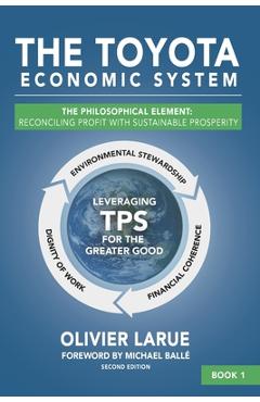 Coperta cărții 'The Toyota Economic System: The Philosophical Element: Reconciling Profit with Sustainable Prosperity - Olivier Roger'