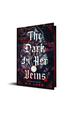 Coperta cărții 'The Dark in Her Veins - M. K. Lobb'