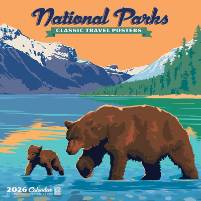 National Parks (Adg) 2026 7 X 7 Mini Wall Calendar -
