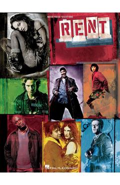 Coperta cărții 'Rent: Movie Vocal Selections - Jonathan Larson'