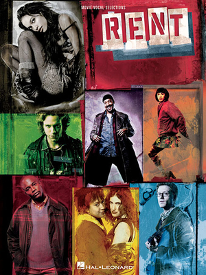 Coperta cărții 'Rent: Movie Vocal Selections - Jonathan Larson'