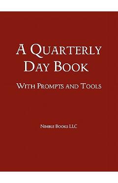 Coperta cărții 'A Quarterly Day Book With Prompts and Tools - W. Frederick Zimmerman'