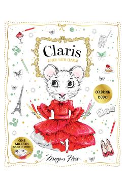 Coperta cărții 'Color with Claris! - Megan Hess'