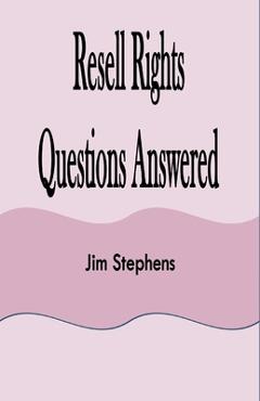 Poza produsului Resell Rights Questions Answered - Jim Stephens