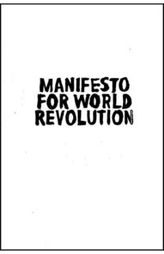 Coperta cărții 'Manifesto for World Revolution - Kalle Lasn'