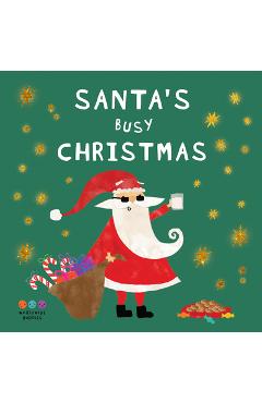 Coperta cărții 'Santa's Busy Christmas - Evi Triantafyllides'
