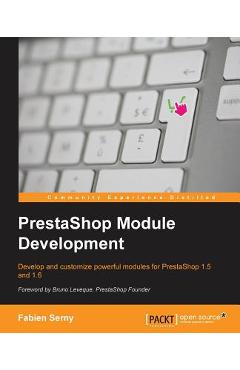 Coperta cărții 'PrestaShop Module Development - Fabien Serny'