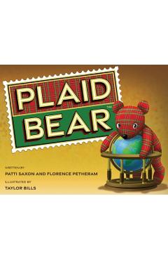 Coperta cărții 'Plaid Bear TM - Patti Saxon'