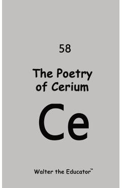 Coperta cărții 'The Poetry of Cerium -'